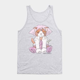 Harlock the Cat's cosplay: Shana of the Holograms Tank Top